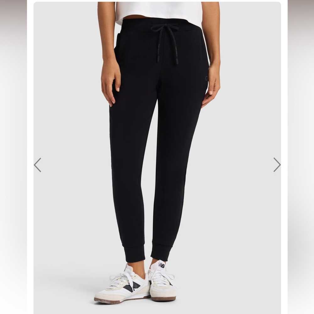Cozy Earth Women's Brushed Bamboo Jogger Pant in black size small